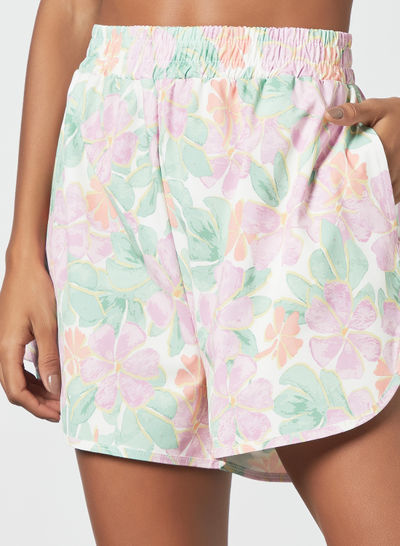 Floral Print Shorts Multicolour
