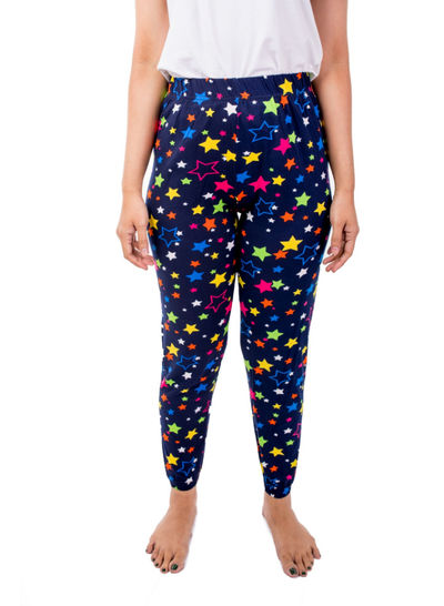Elasticated Printed Pyjama Multicolour